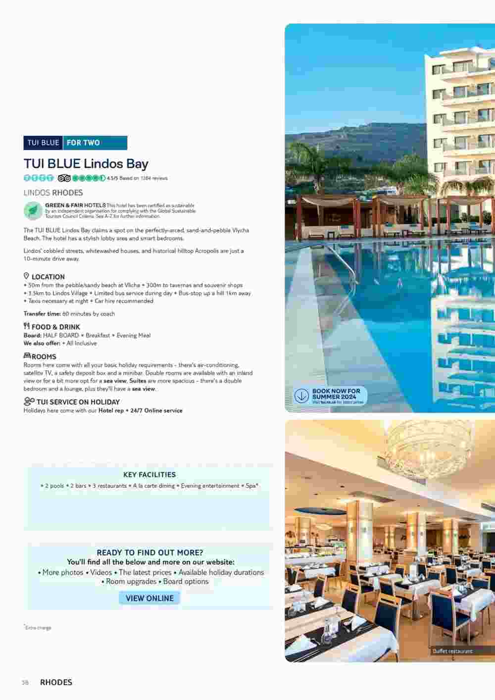 Tui offers valid from 13/10/2023 - Page 58.