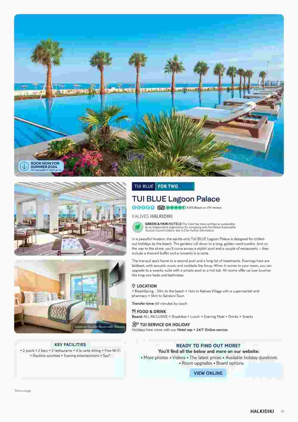 Tui offers valid from 13/10/2023 - Page 61.