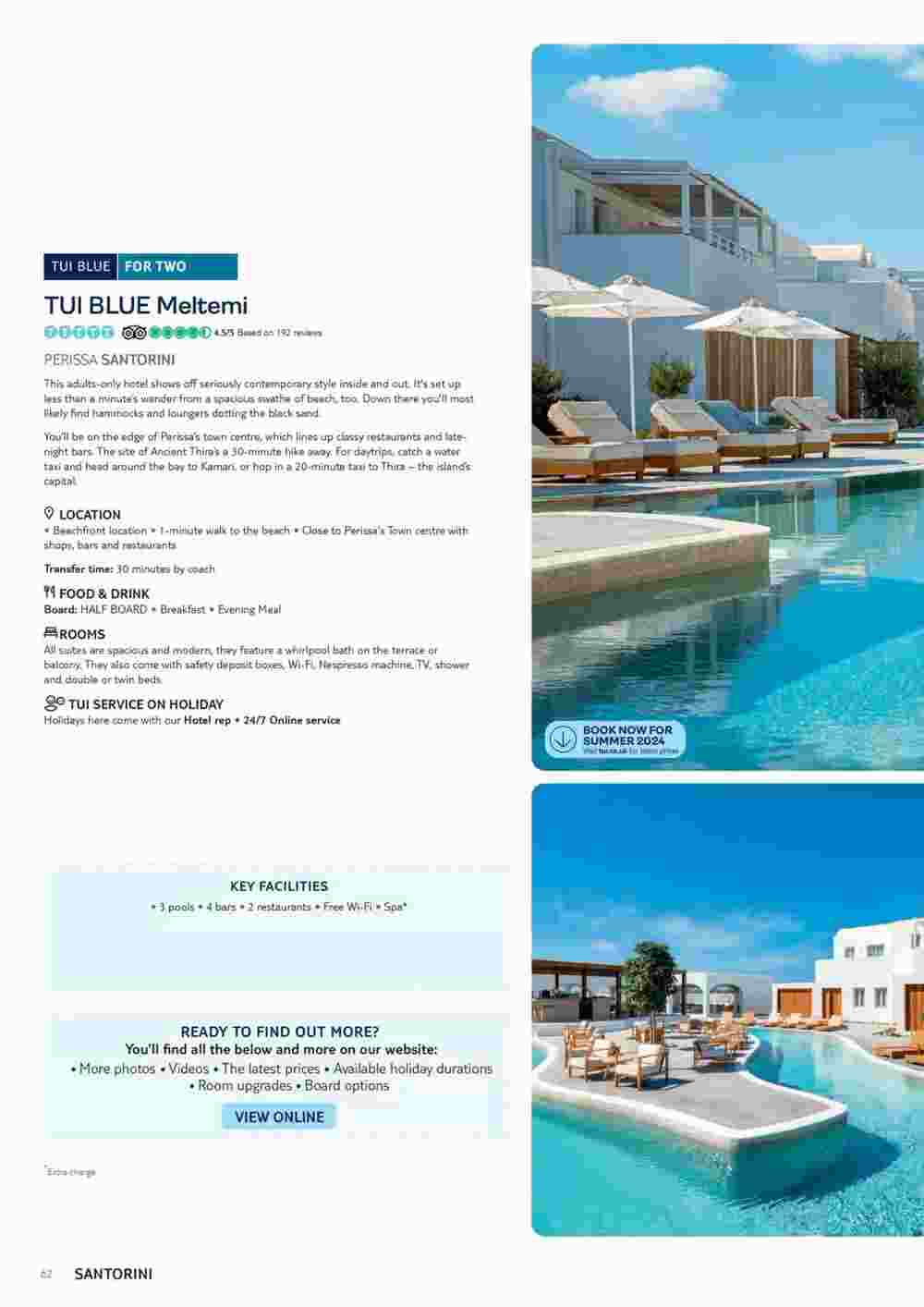 Tui offers valid from 13/10/2023 - Page 62.
