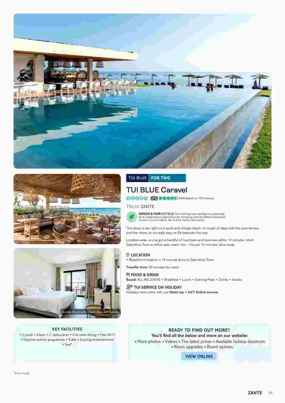 Tui offers valid from 13/10/2023 - Page 65.