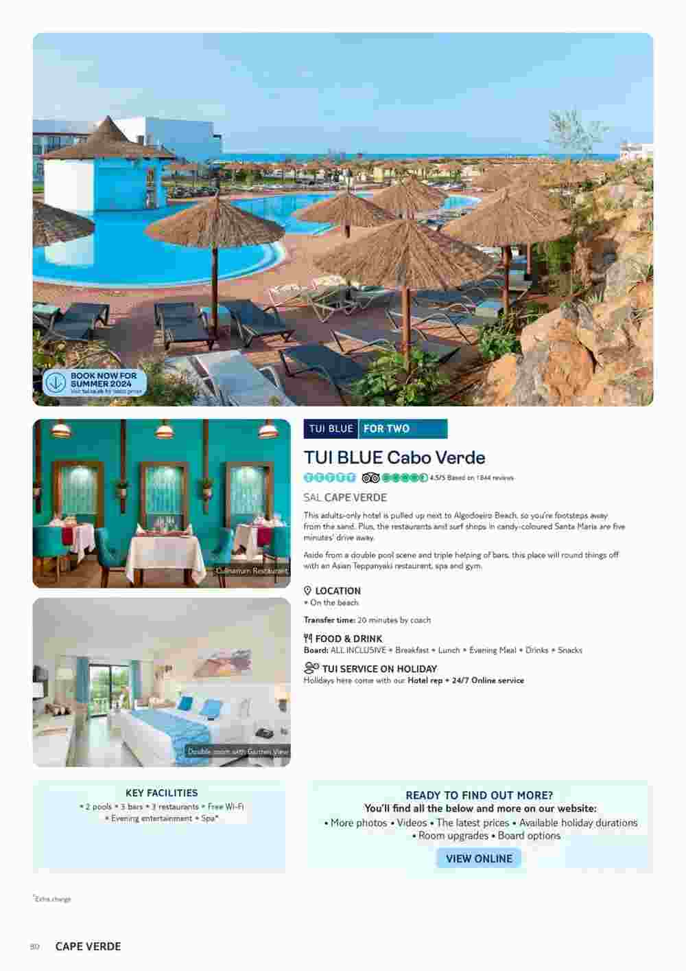 Tui offers valid from 13/10/2023 - Page 80.