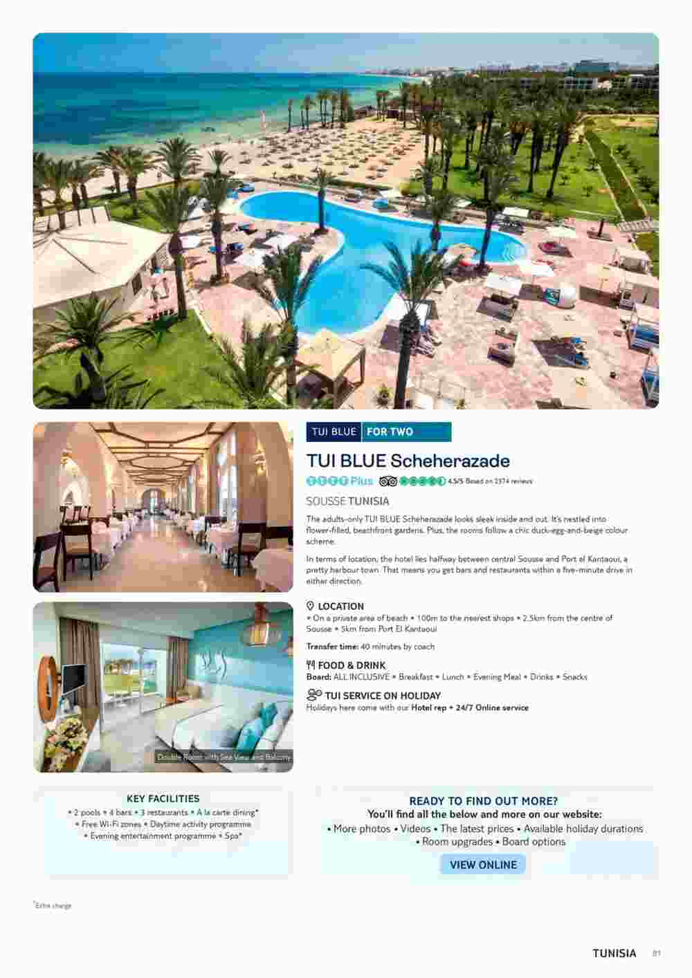 Tui offers valid from 13/10/2023 - Page 81.
