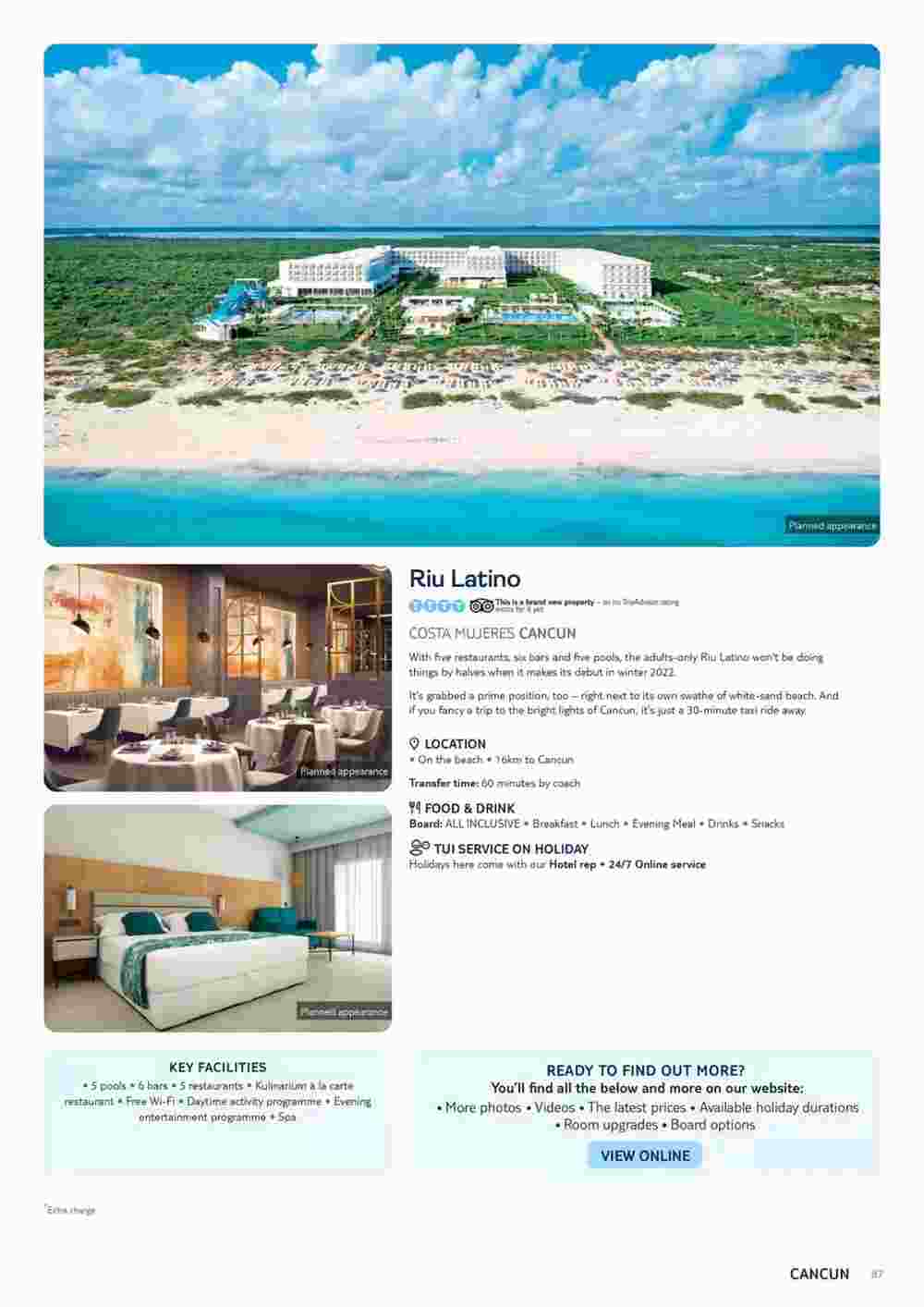 Tui offers valid from 13/10/2023 - Page 87.