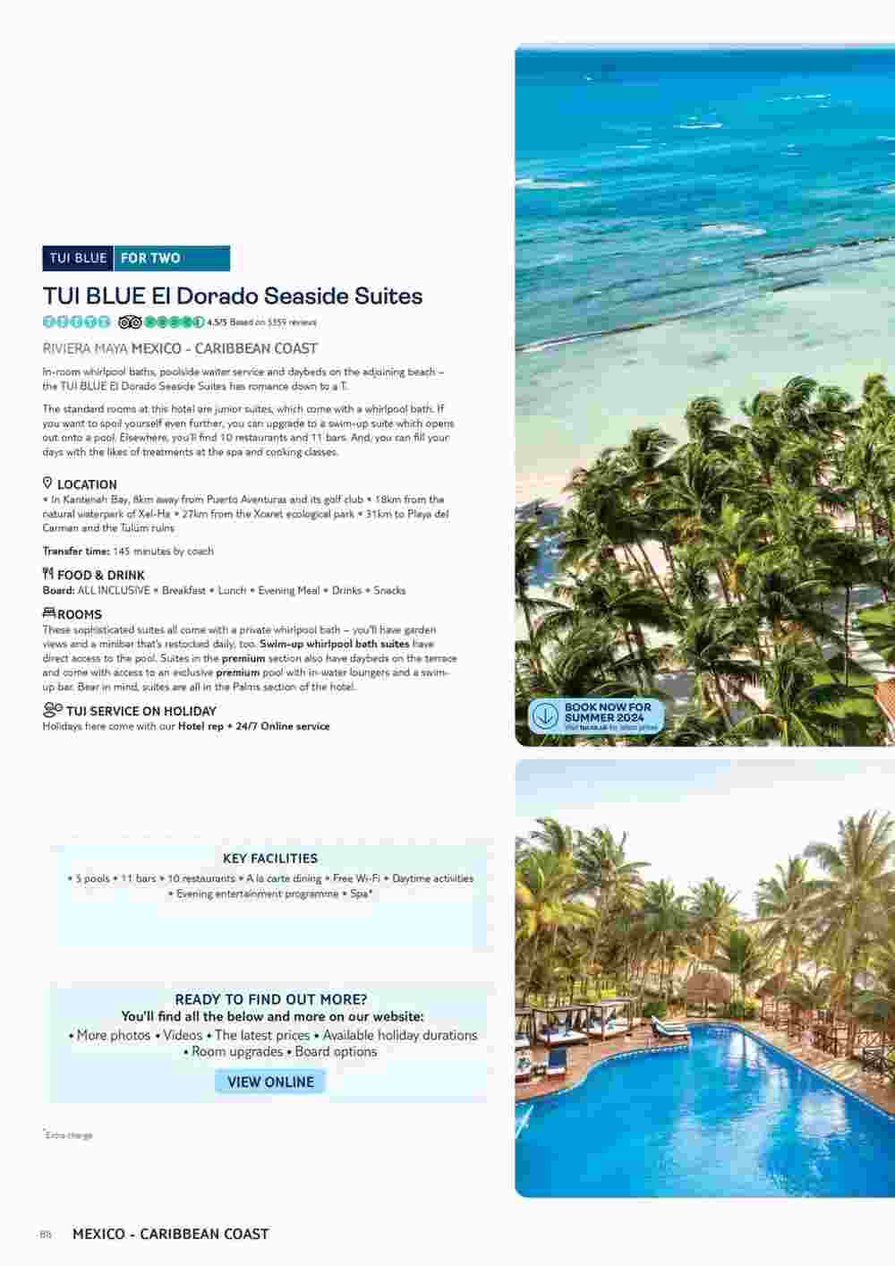 Tui offers valid from 13/10/2023 - Page 88.