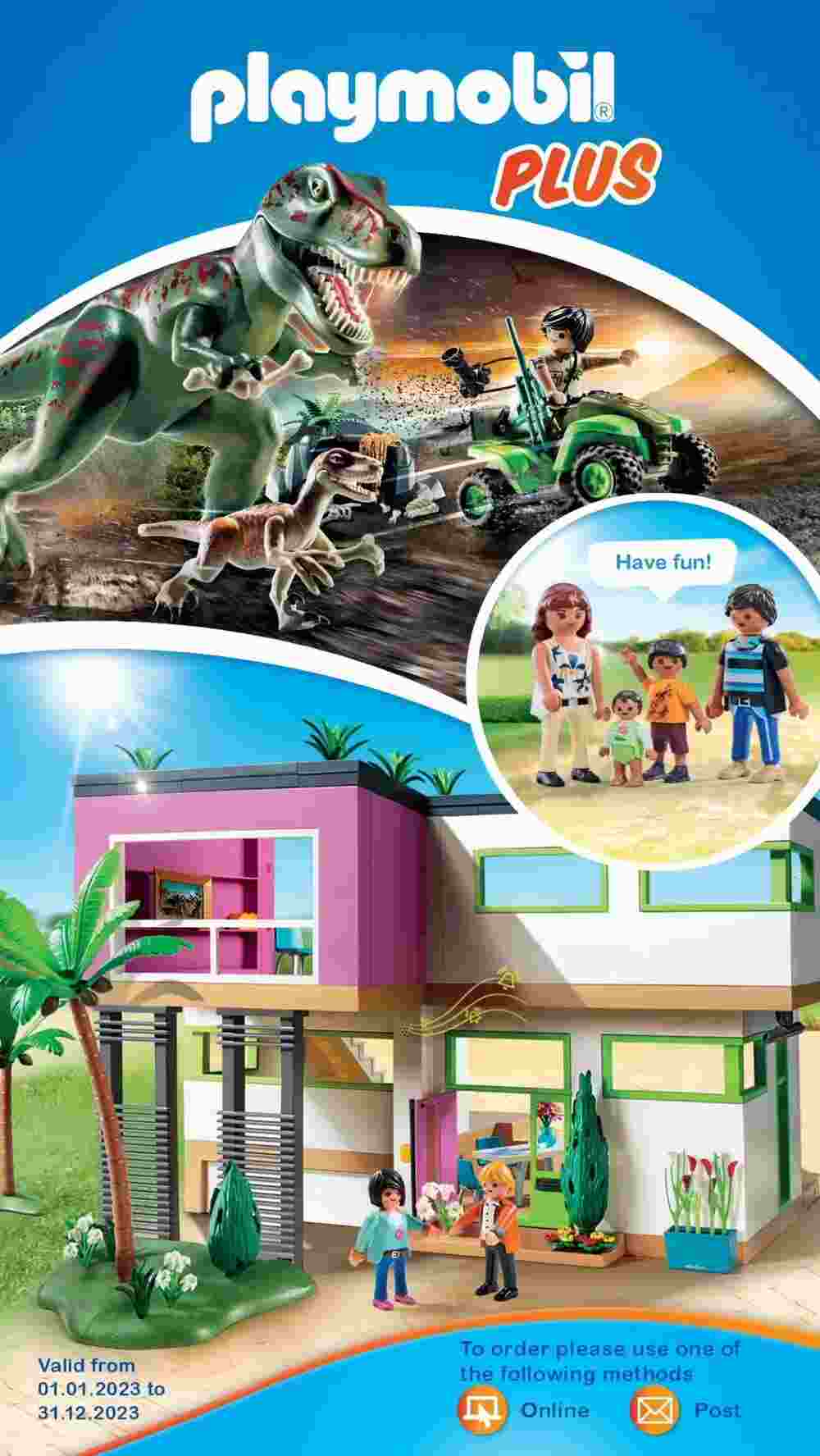 Playmobil offers valid from 13/10/2023 - Page 1.