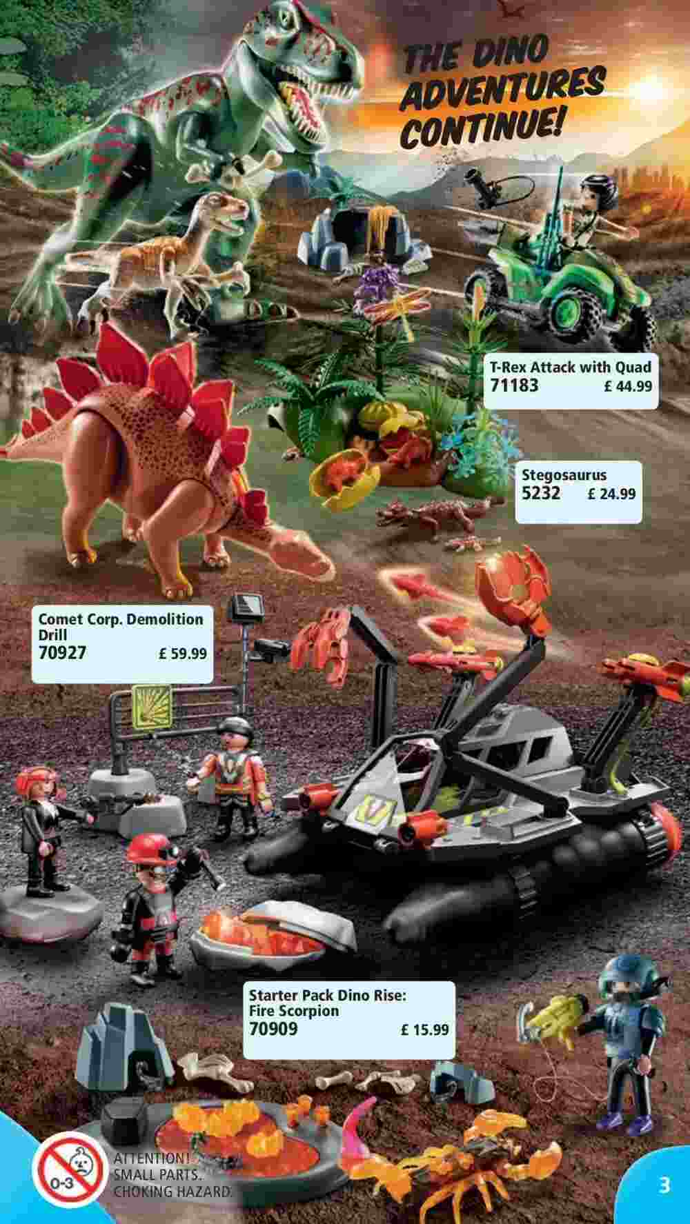 Playmobil offers valid from 13/10/2023 - Page 3.