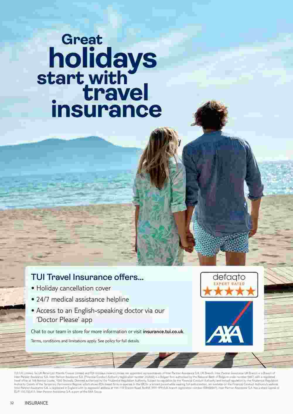 Tui offers valid from 13/10/2023 - Page 32.