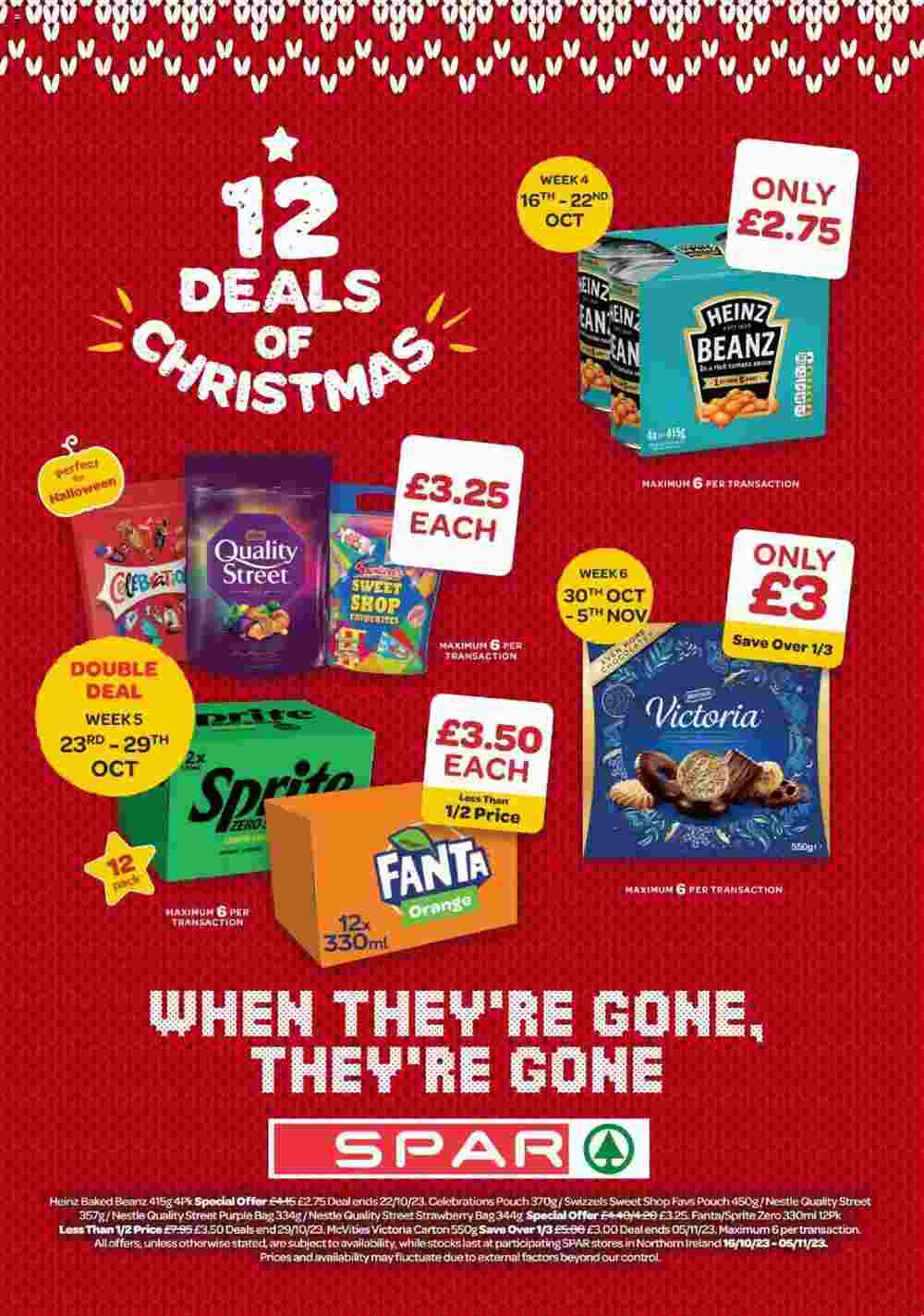 Spar offers valid from 16/10/2023 - Page 1.