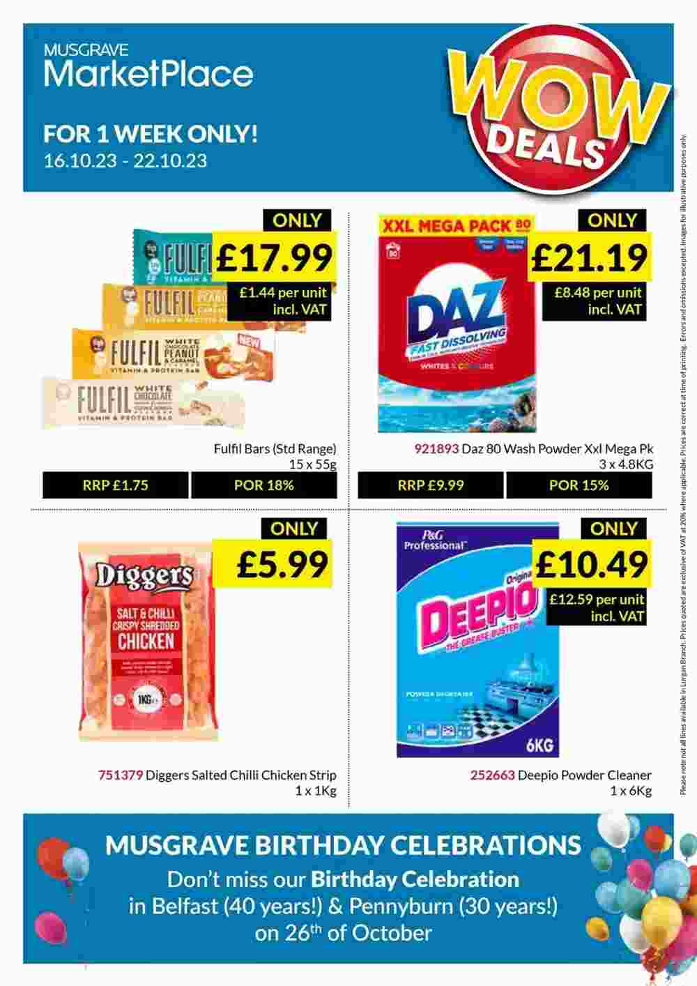 Musgrave MarketPlace offers valid from 17/10/2023 - Page 1.