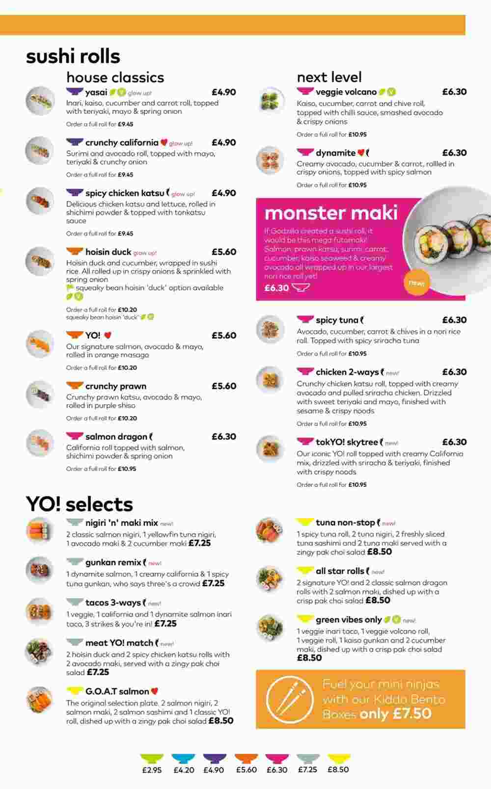 Yo! Sushi offers valid from 18/10/2023 - Page 2.