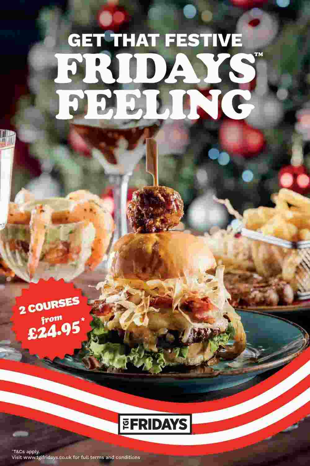 T.G.I. Friday's offers valid from 18/10/2023 - Page 1.