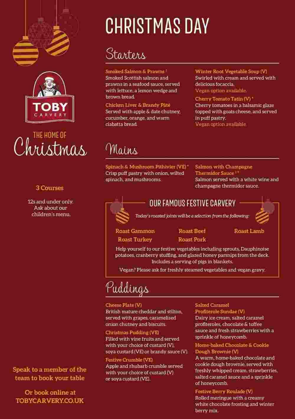 Toby Carvery offers valid from 18/10/2023 - Page 1.