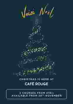 Cafe Rouge offers valid from 18/10/2023