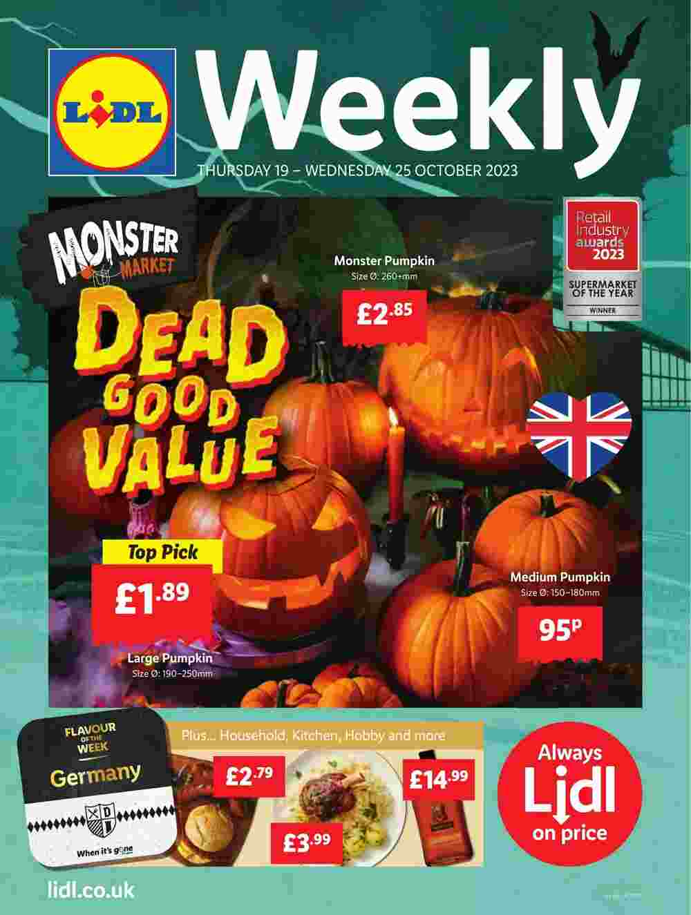 Lidl offers valid from 19/10/2023 - Page 1.