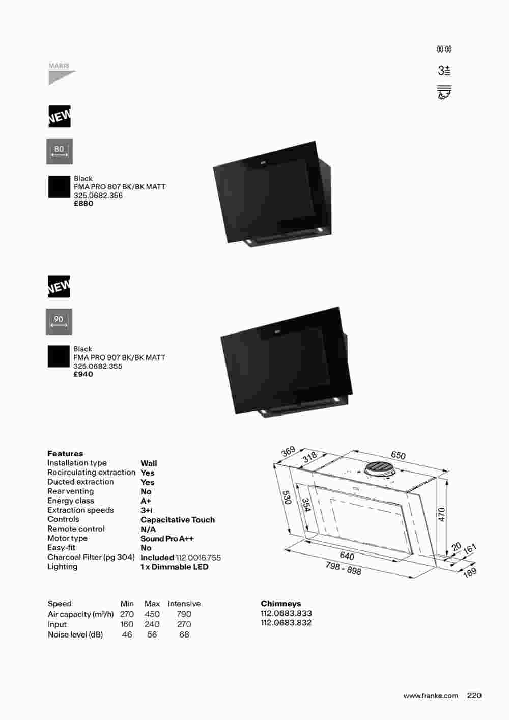 Franke offers valid from 19/10/2023 - Page 223.