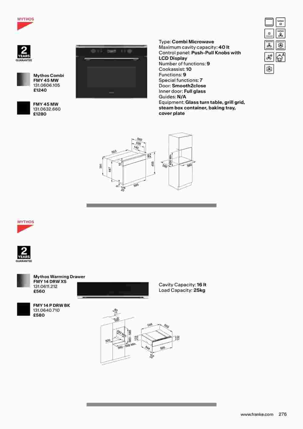 Franke offers valid from 19/10/2023 - Page 279.