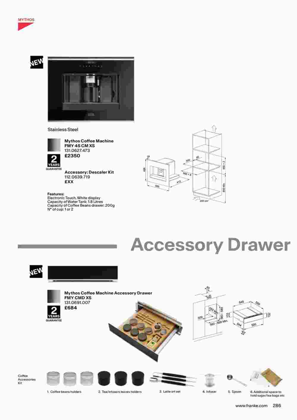 Franke offers valid from 19/10/2023 - Page 289.