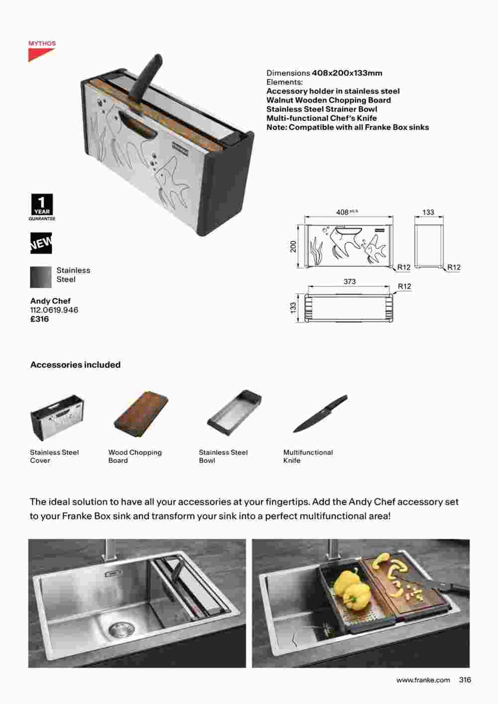 Franke offers valid from 19/10/2023 - Page 319.