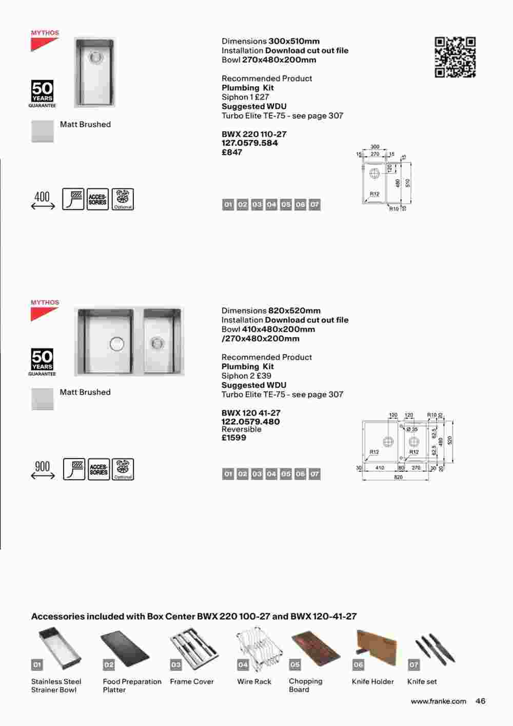 Franke offers valid from 19/10/2023 - Page 49.