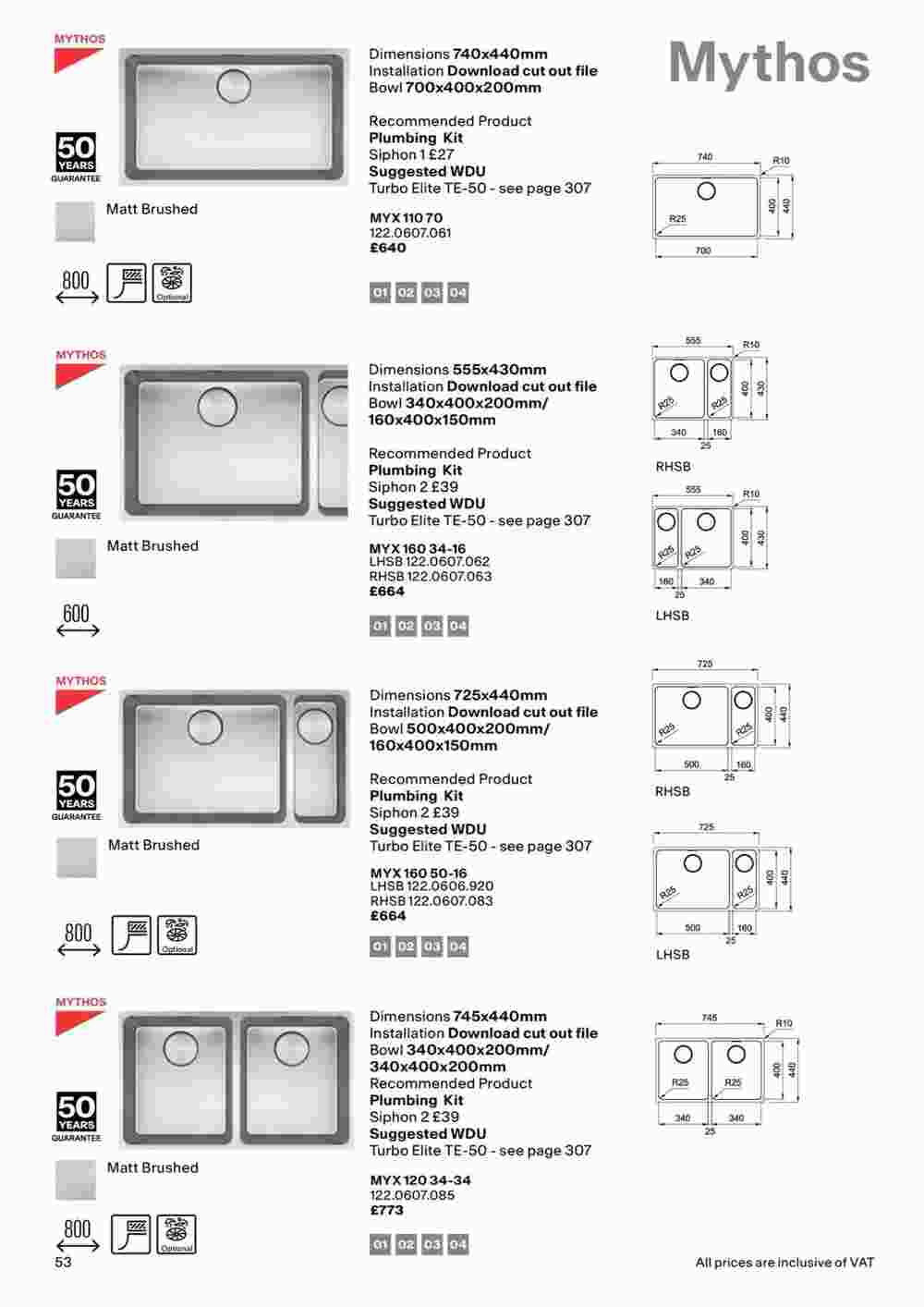 Franke offers valid from 19/10/2023 - Page 56.