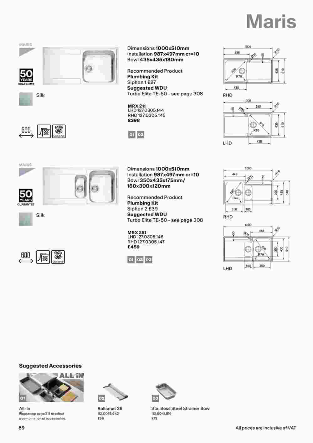 Franke offers valid from 19/10/2023 - Page 92.