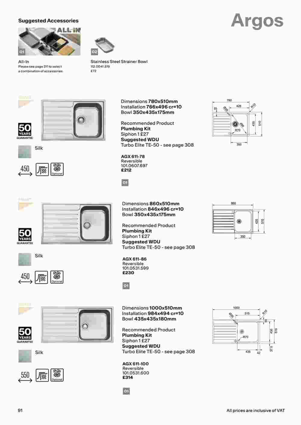 Franke offers valid from 19/10/2023 - Page 94.