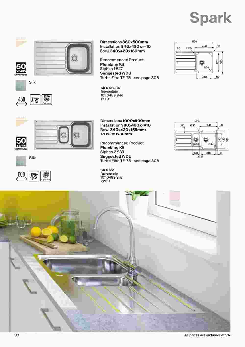 Franke offers valid from 19/10/2023 - Page 96.