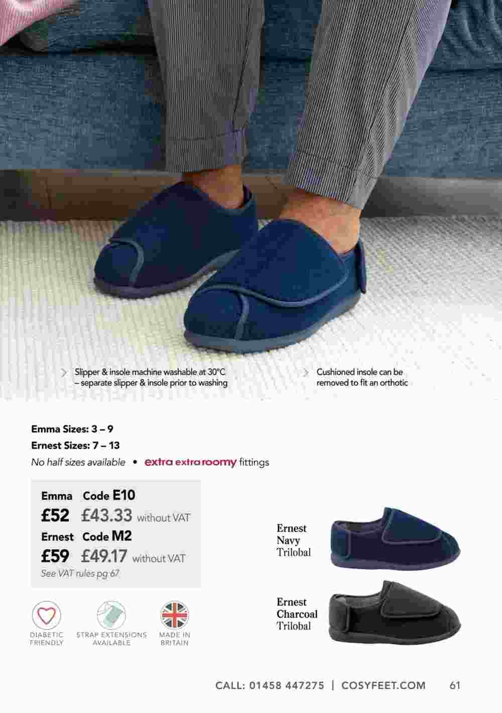 Cosyfeet offers valid from 19/10/2023 - Page 61.