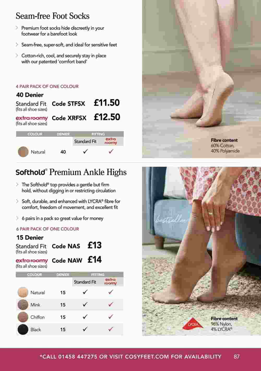 Cosyfeet offers valid from 19/10/2023 - Page 87.