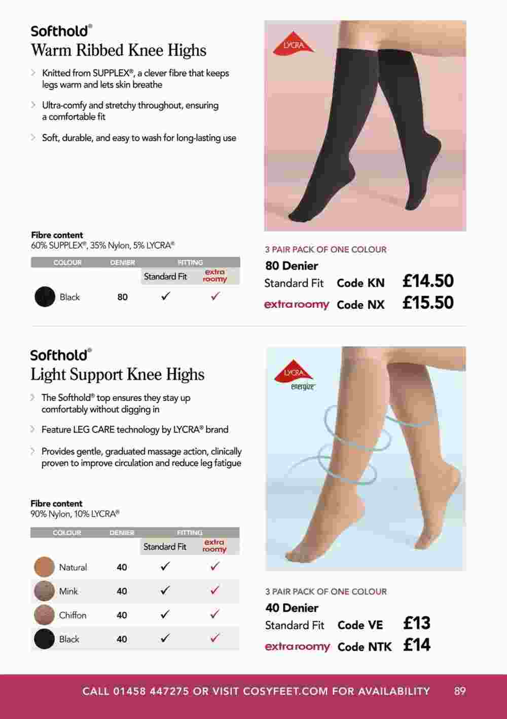 Cosyfeet offers valid from 19/10/2023 - Page 89.