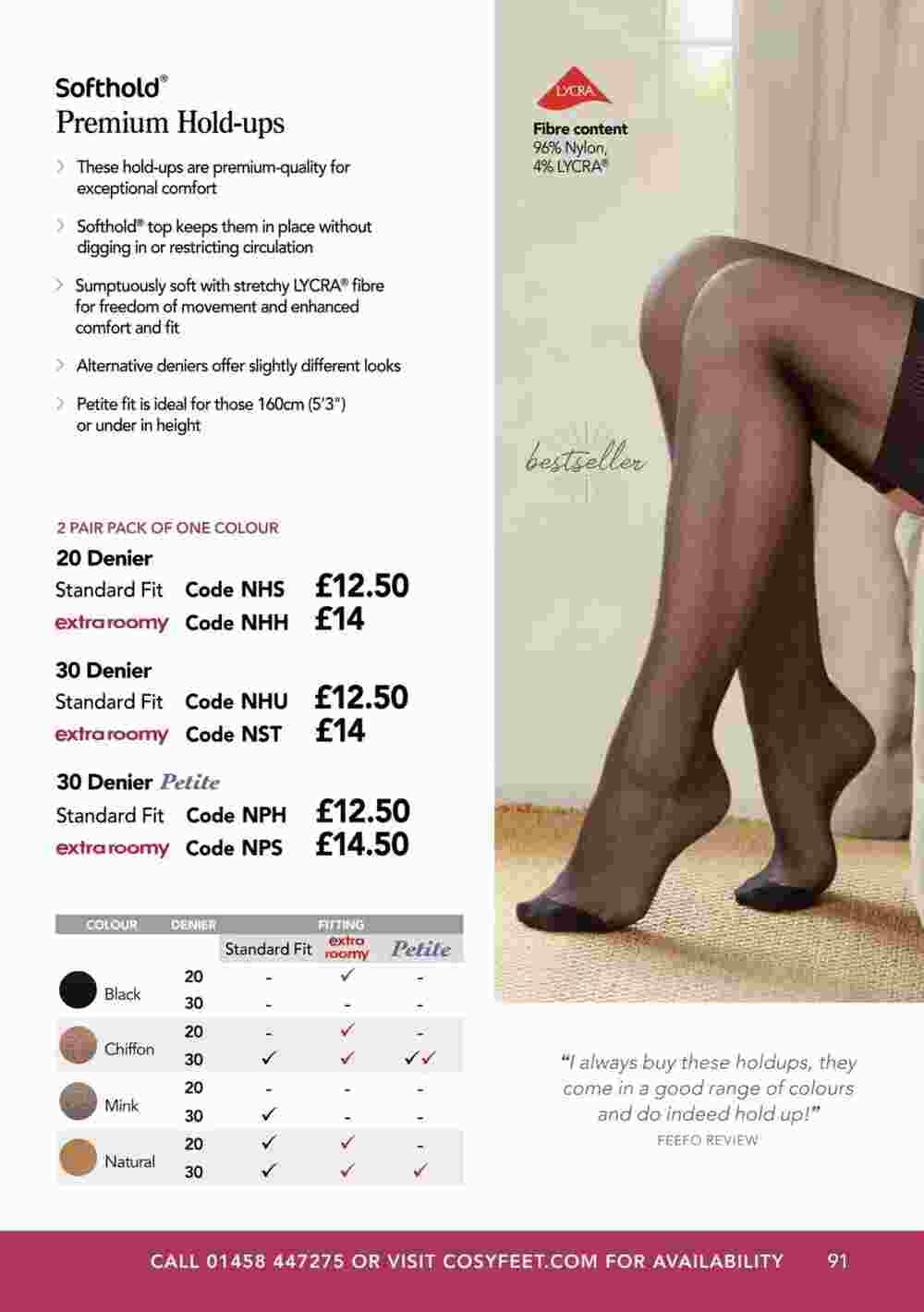 Cosyfeet offers valid from 19/10/2023 - Page 91.