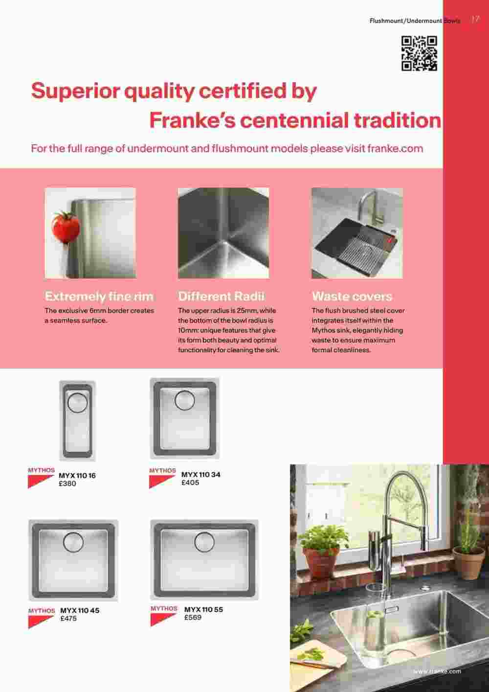 Franke offers valid from 19/10/2023 - Page 17.