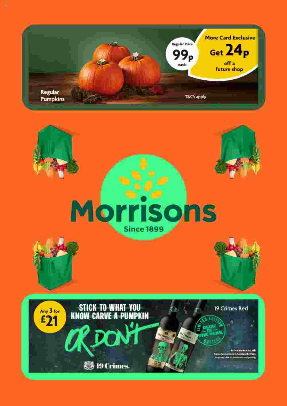 Morrisons offers valid from 23/10/2023 - Page 1.