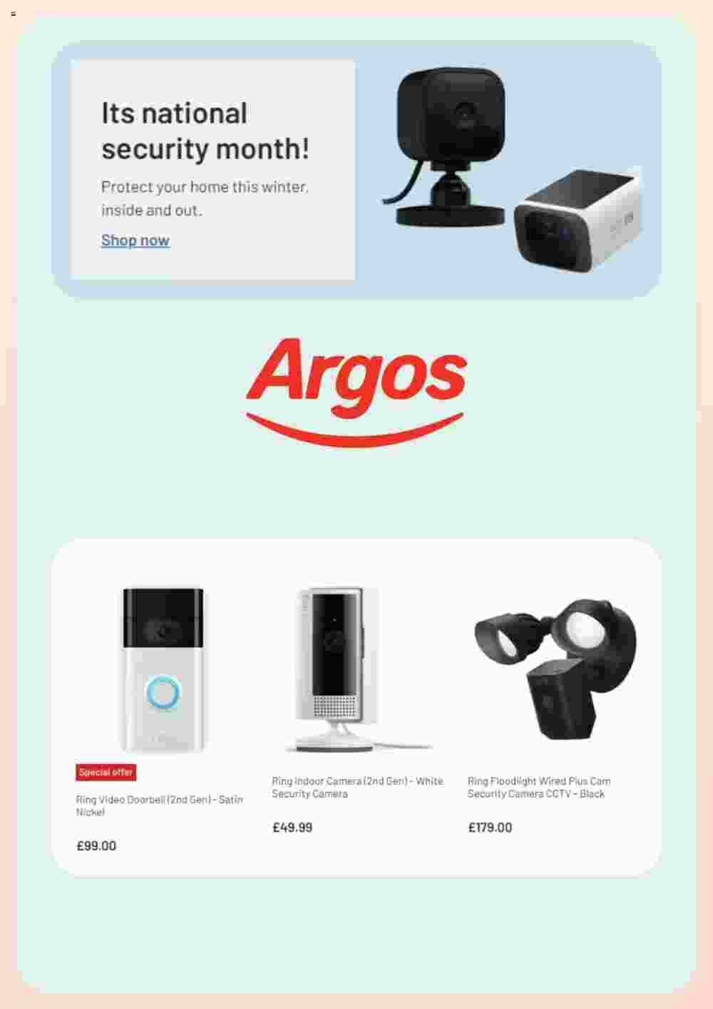 Argos offers valid from 25/10/2023 - Page 4.