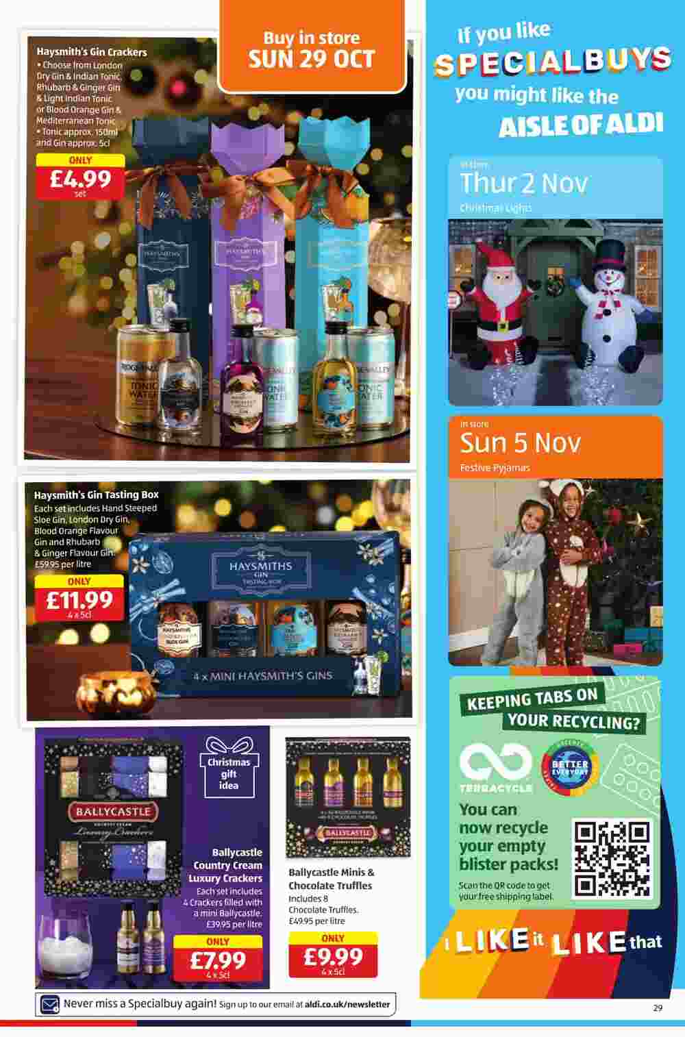 Aldi offers valid from 26/10/2023 - Page 29.