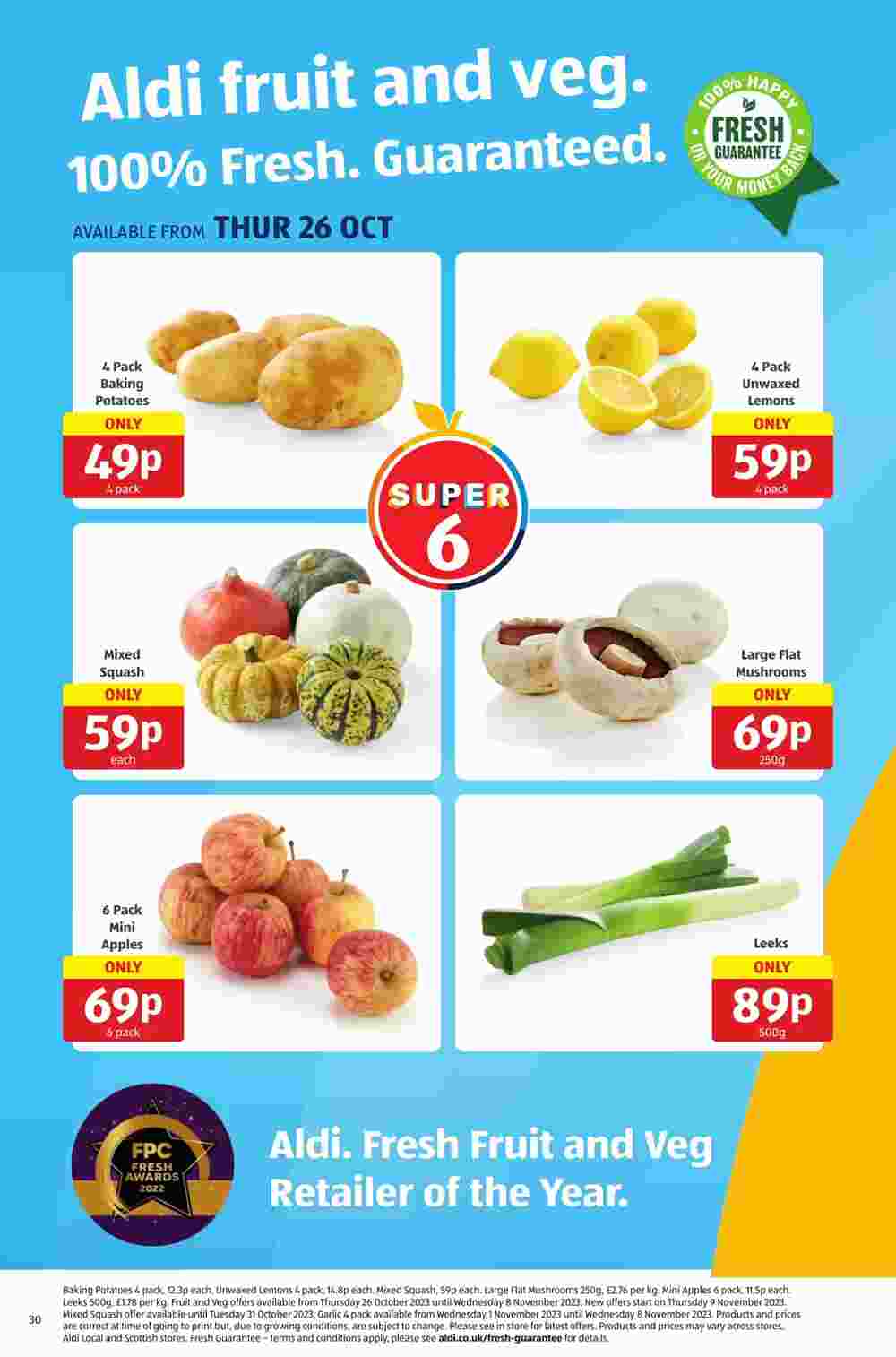 Aldi offers valid from 26/10/2023 - Page 30.