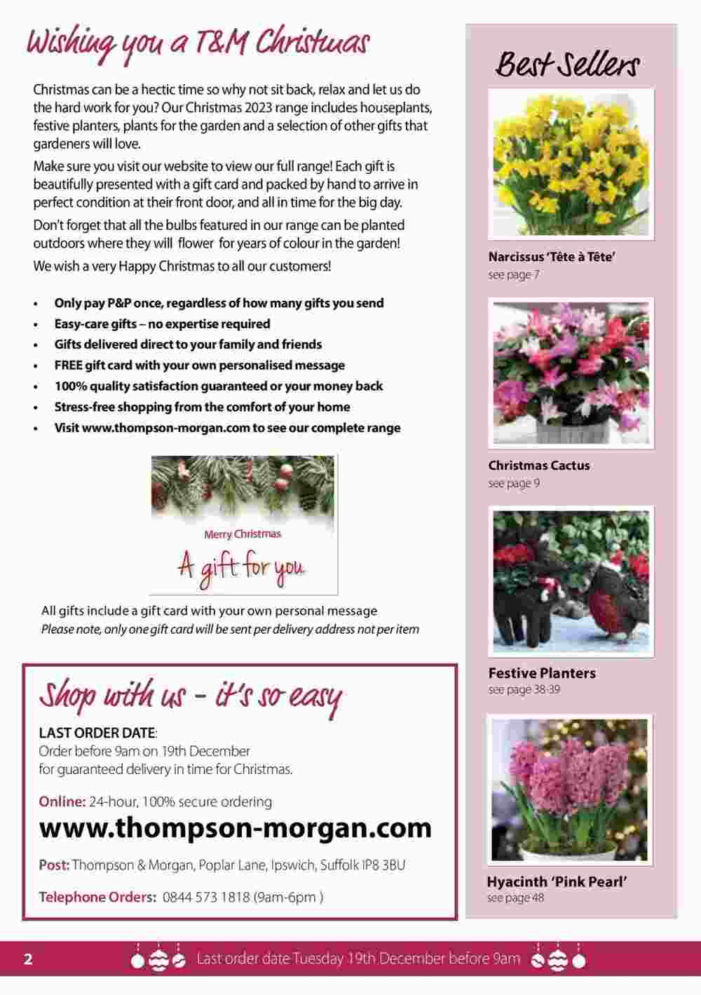 Thompson & Morgan offers valid from 26/10/2023 - Page 4.