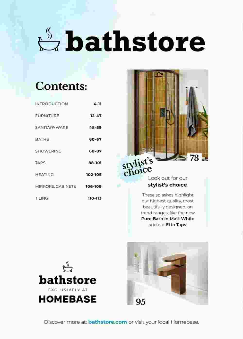 Bathstore offers valid from 30/10/2023 - Page 2.