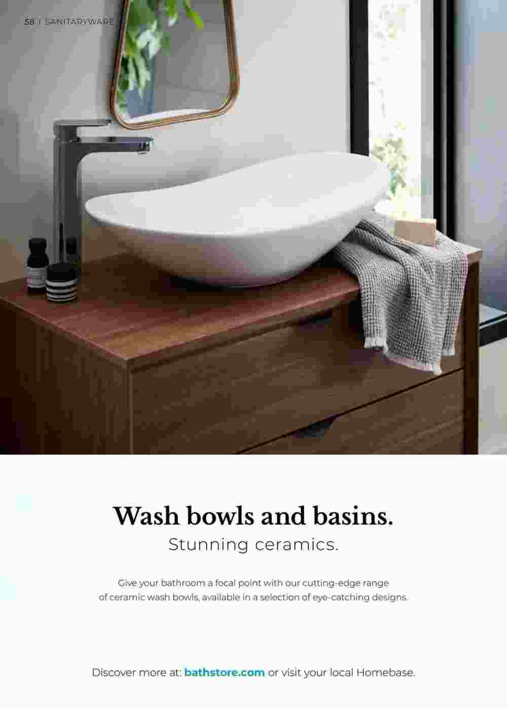 Bathstore offers valid from 30/10/2023 - Page 58.