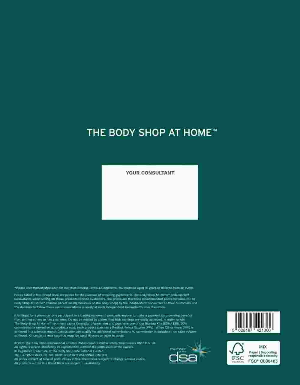 The Body Shop offers valid from 30/10/2023 - Page 96.