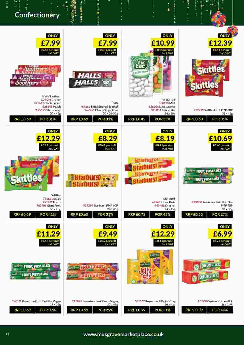 Musgrave MarketPlace offers valid from 31/10/2023 - Page 12.