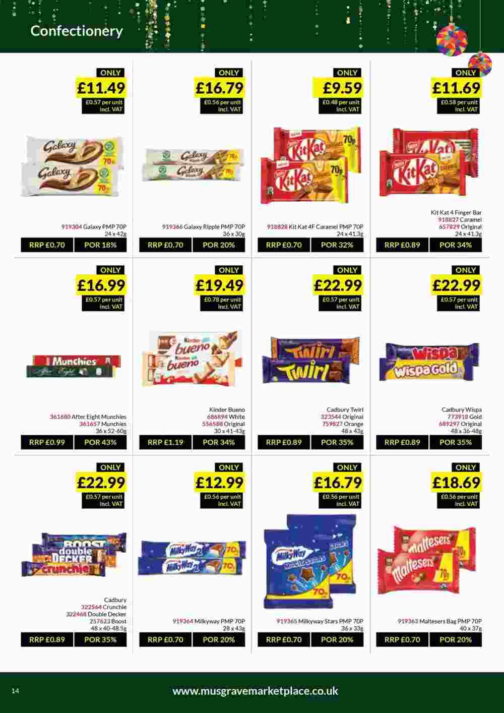 Musgrave MarketPlace offers valid from 31/10/2023 - Page 14.