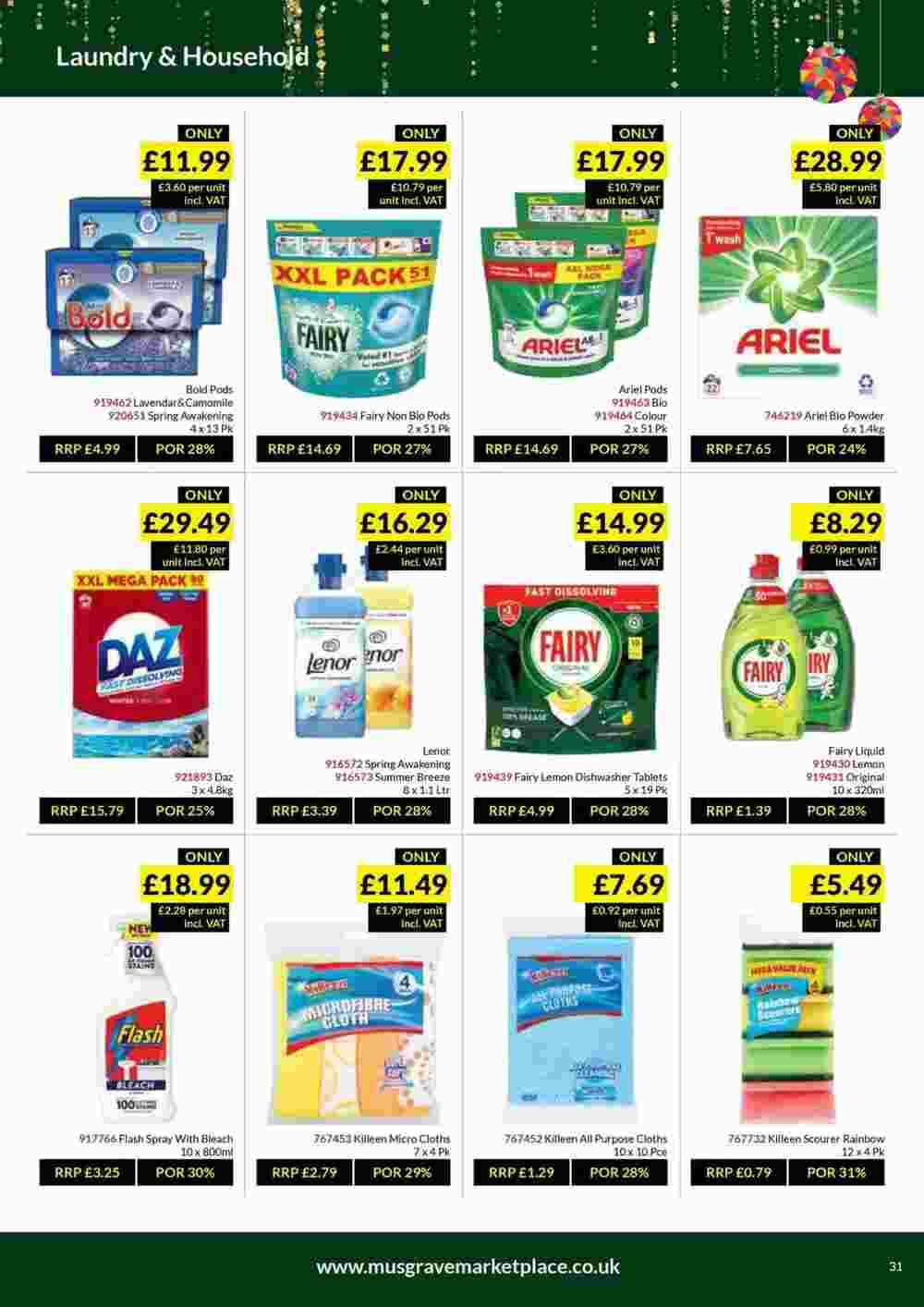 Musgrave MarketPlace offers valid from 31/10/2023 - Page 31.