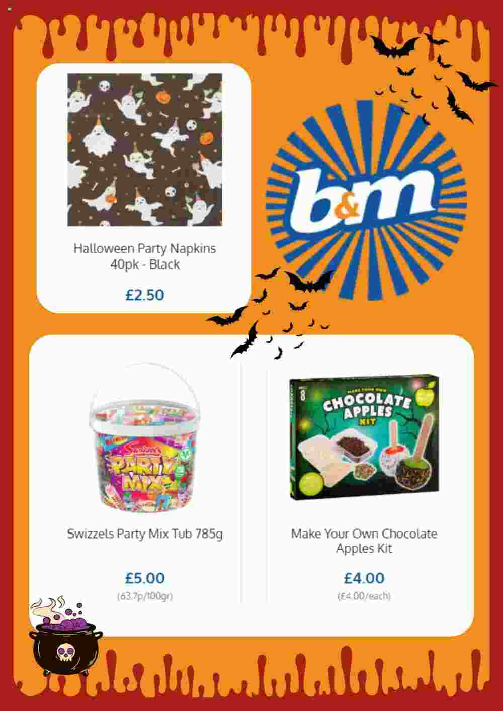 B&M Stores offers valid from 31/10/2023 - Page 3.