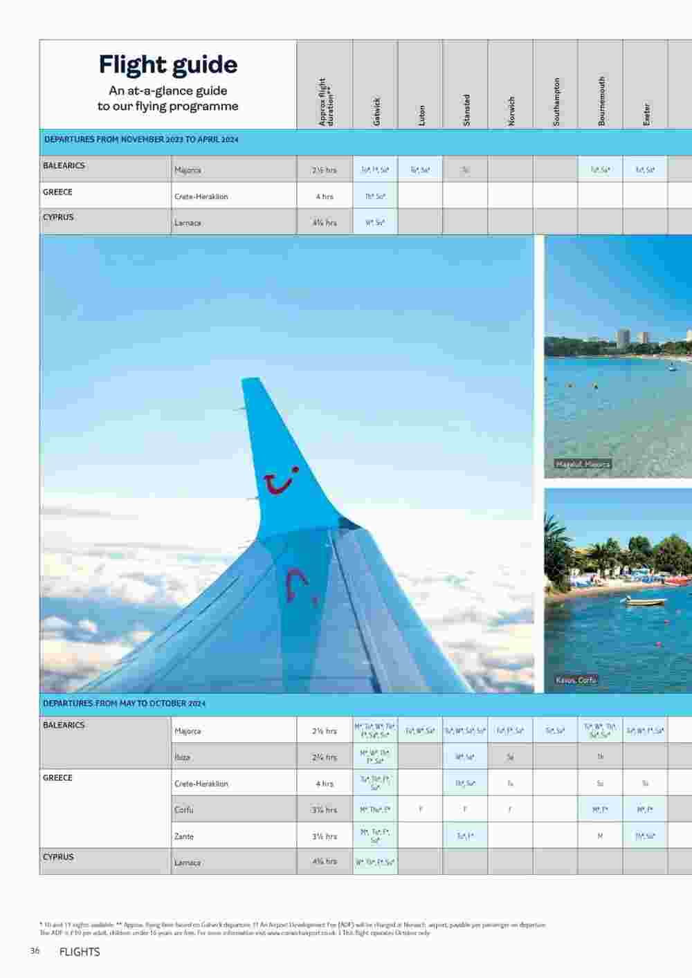 Tui offers valid from 01/11/2023 - Page 36.