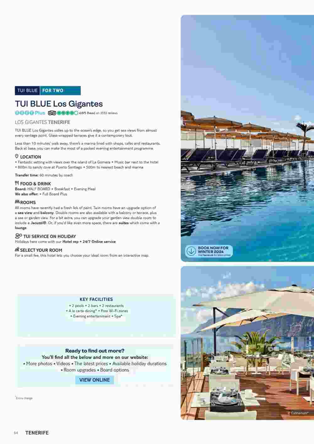 Tui offers valid from 01/11/2023 - Page 64.