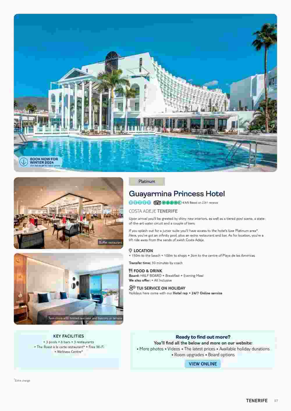 Tui offers valid from 01/11/2023 - Page 67.