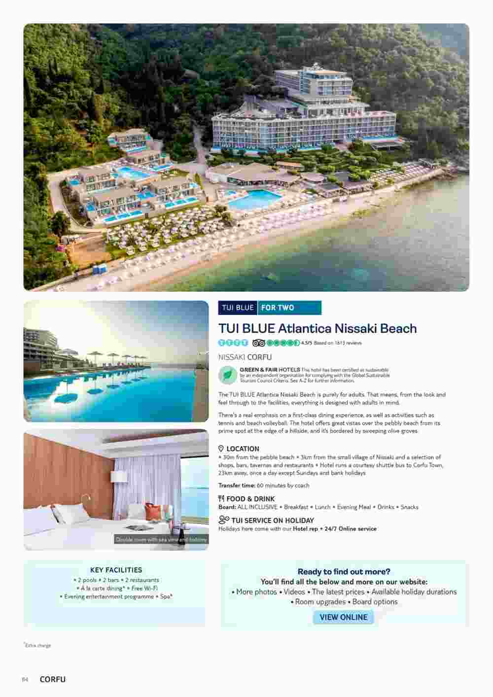 Tui offers valid from 01/11/2023 - Page 84.