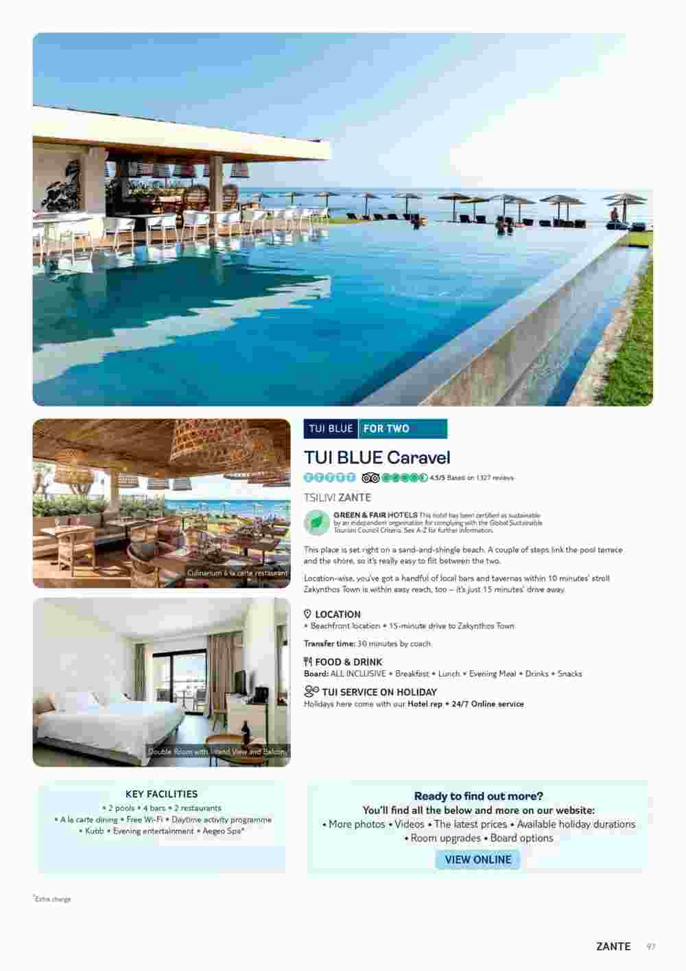 Tui offers valid from 01/11/2023 - Page 97.