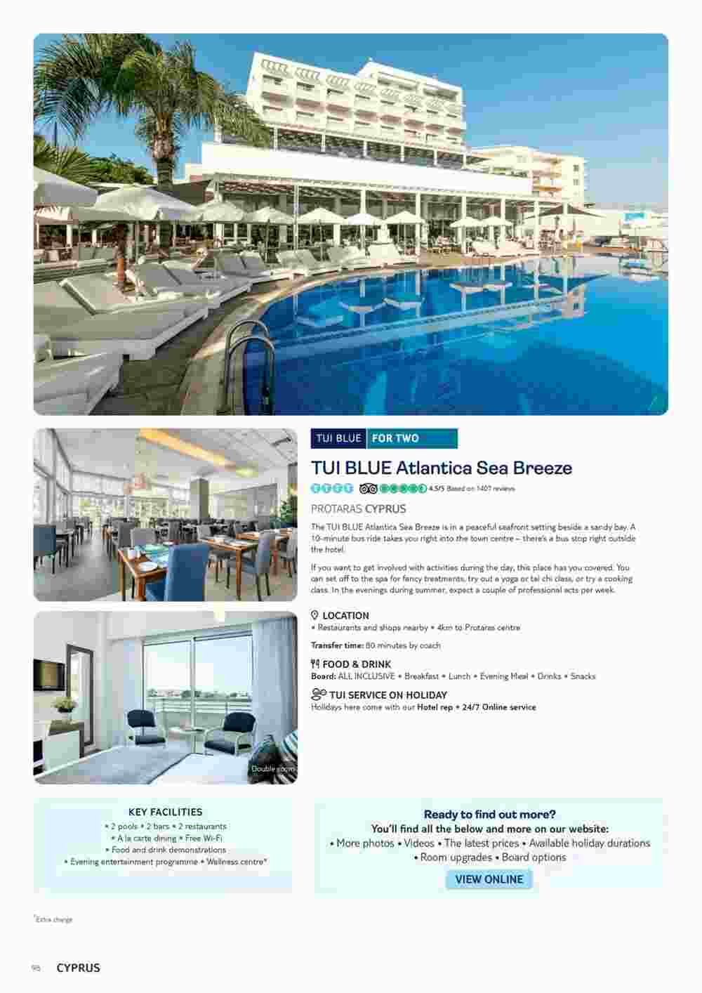 Tui offers valid from 01/11/2023 - Page 98.